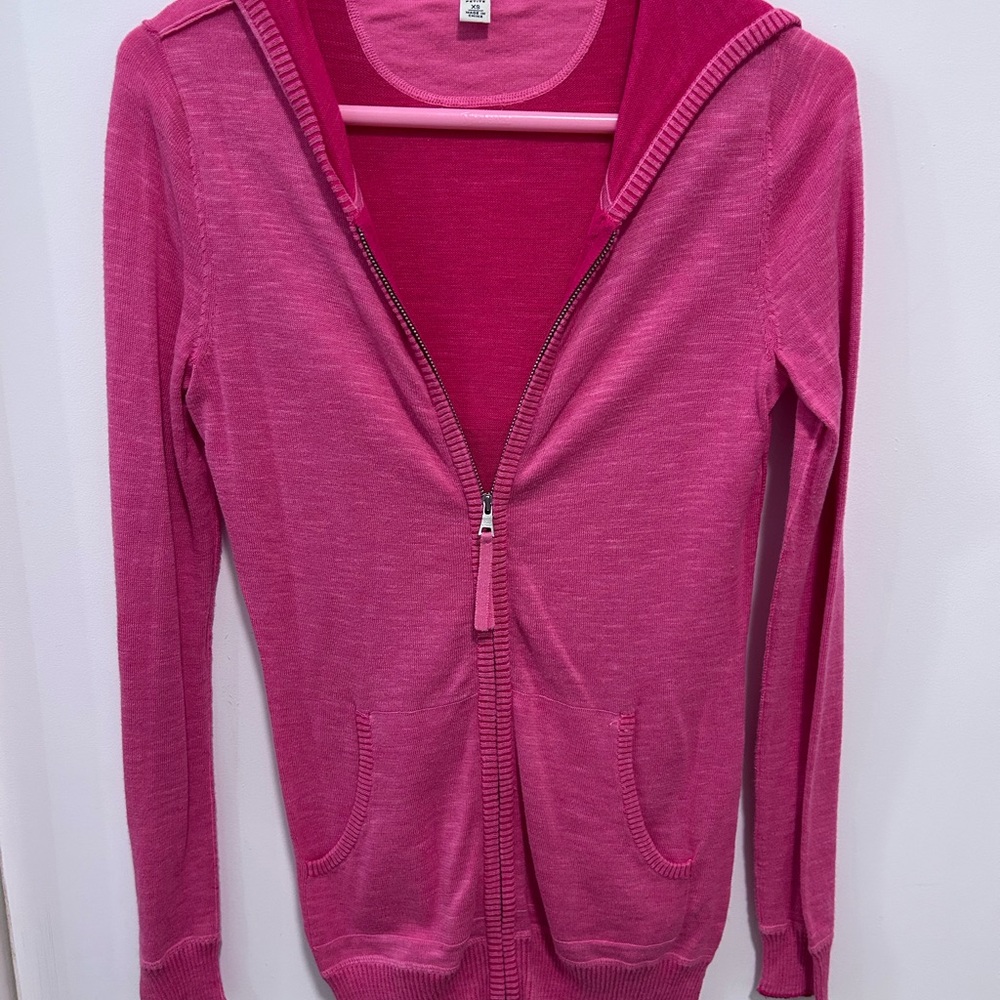 Banana Republic Fuchsia Knit Cardigan